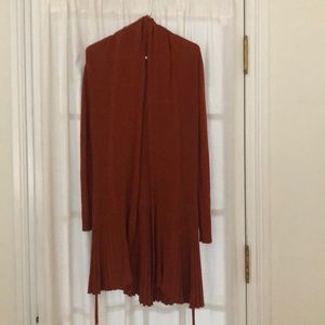 Burnt orange sweater